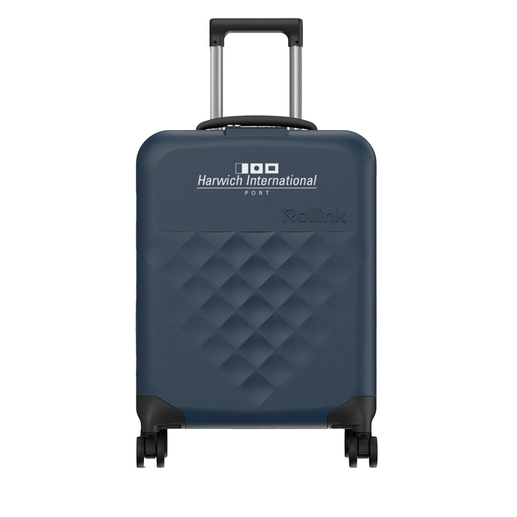 Rollink Atlantic Blue Flex 360 21" Carry On Luggage