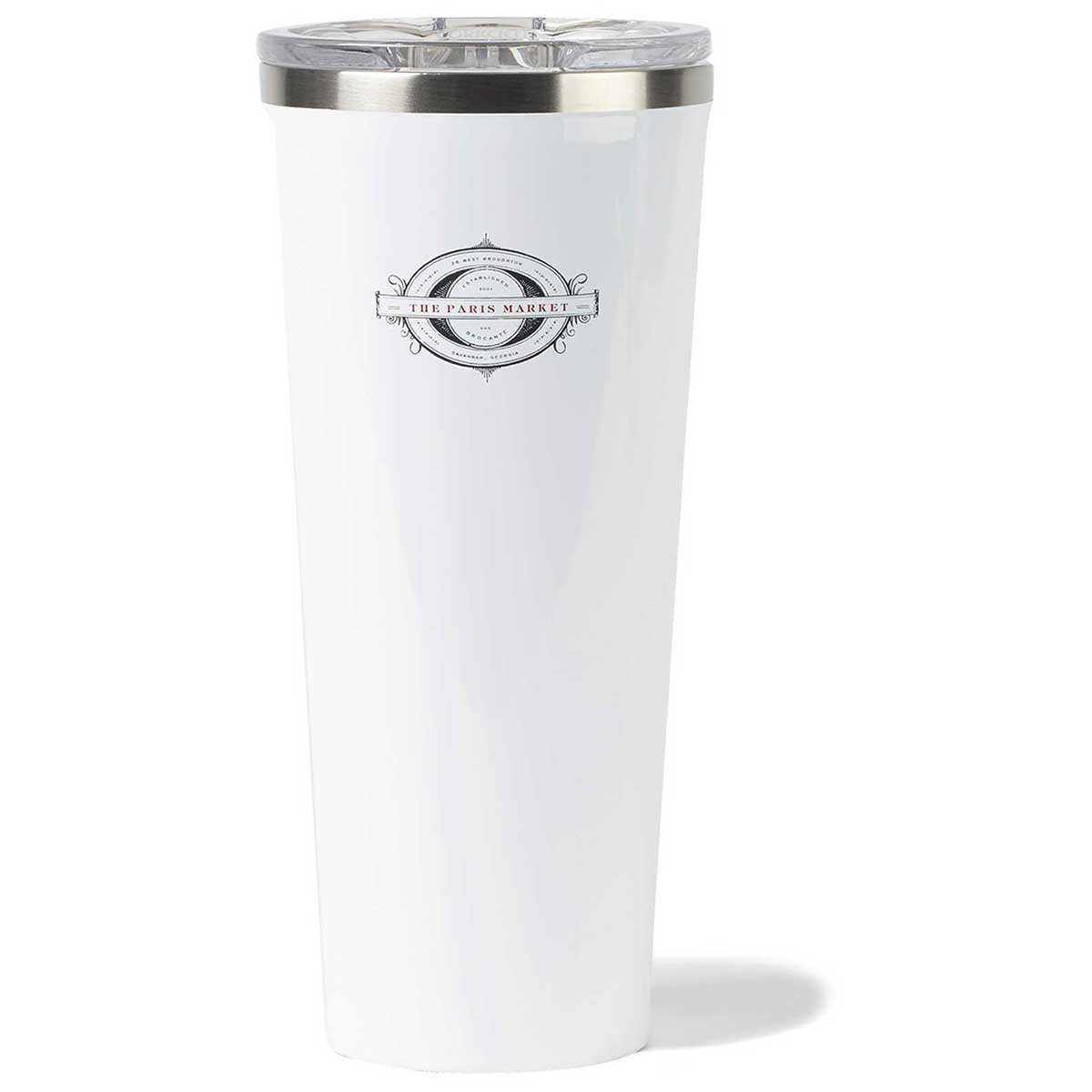 48-Hour CORKCICLE Gloss White Tumbler - 24 Oz.