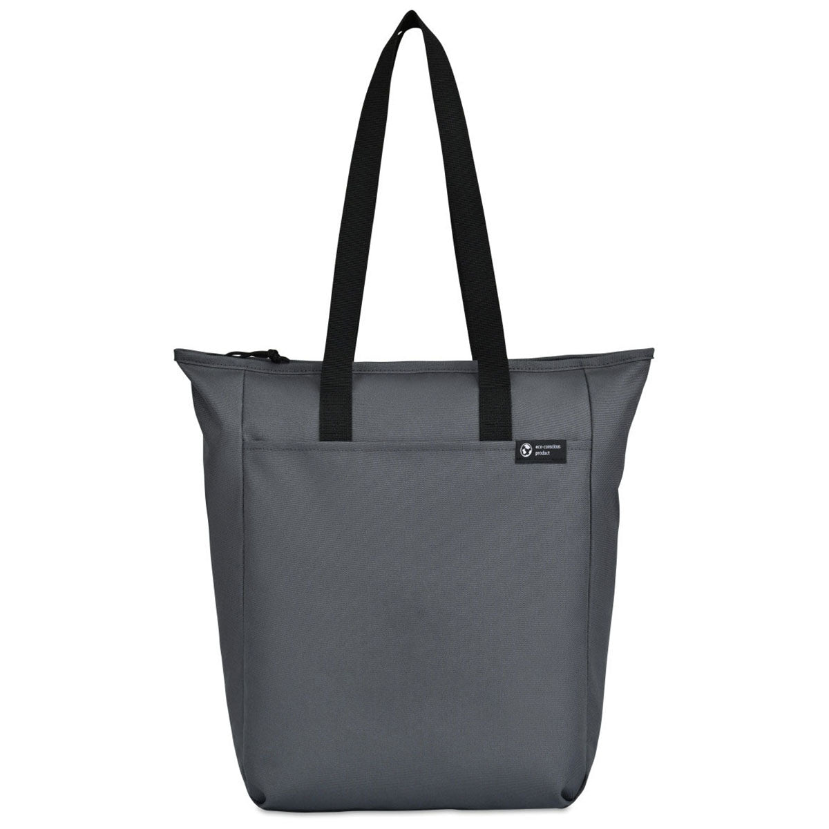 Gemline Durango Grey Renew rPET Zippered Tote