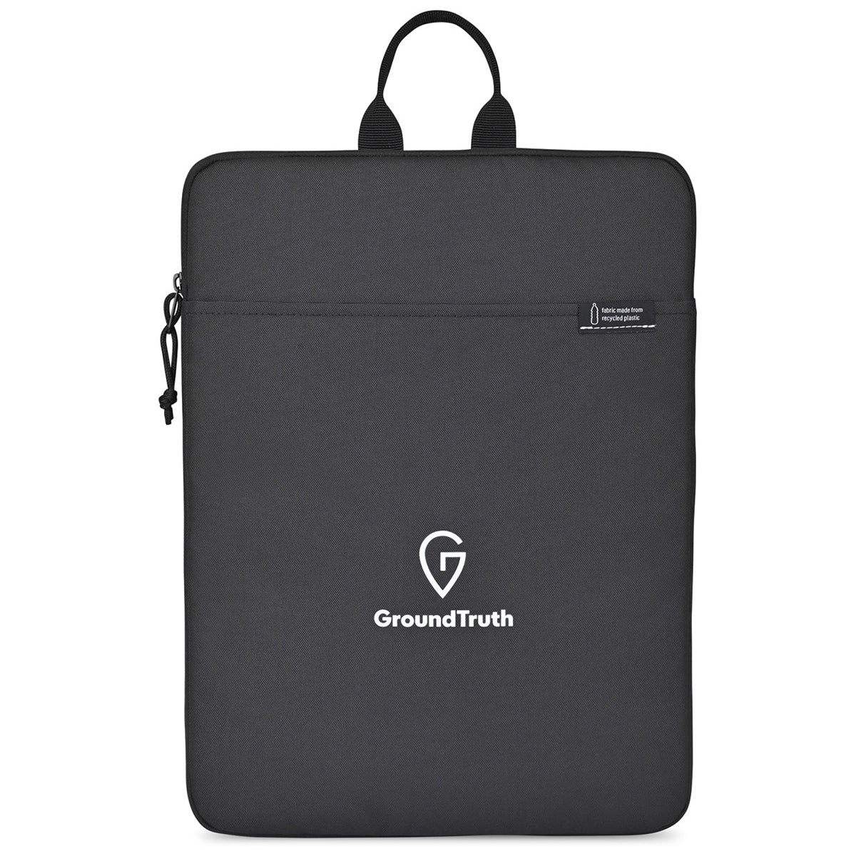 Gemline Black Renew rPET 16 " Laptop Sleeve