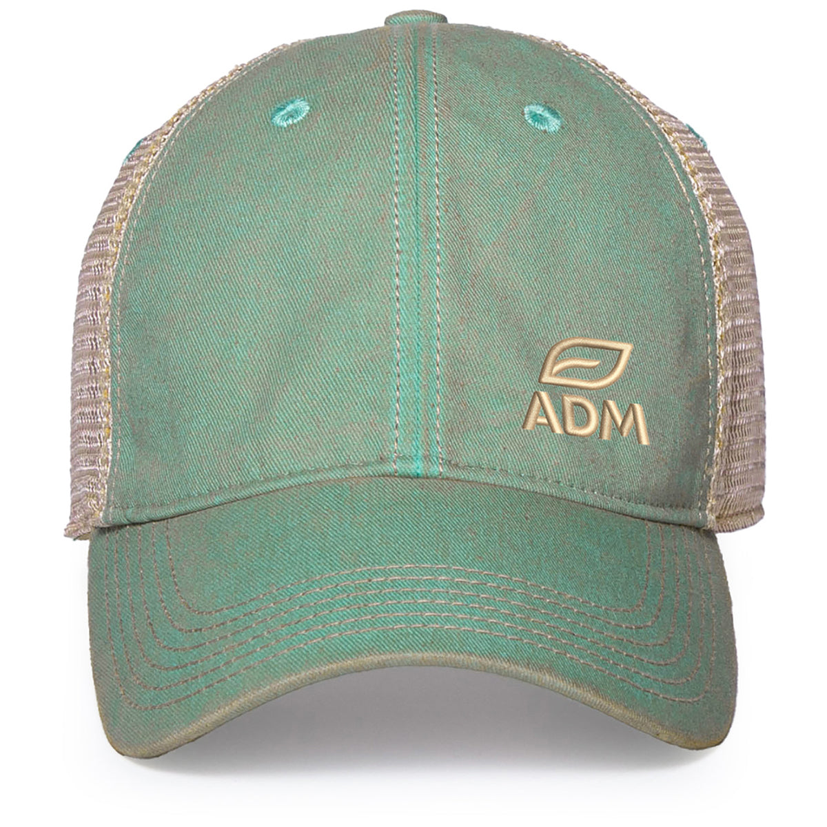 Merrimack Hat Co. Azul/Tan Austin Vintage Trucker
