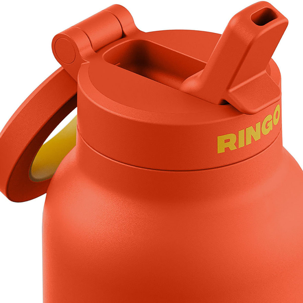RINGO Orange Pro Water Bottle with Magnetic Booster Ring - 32 Oz.
