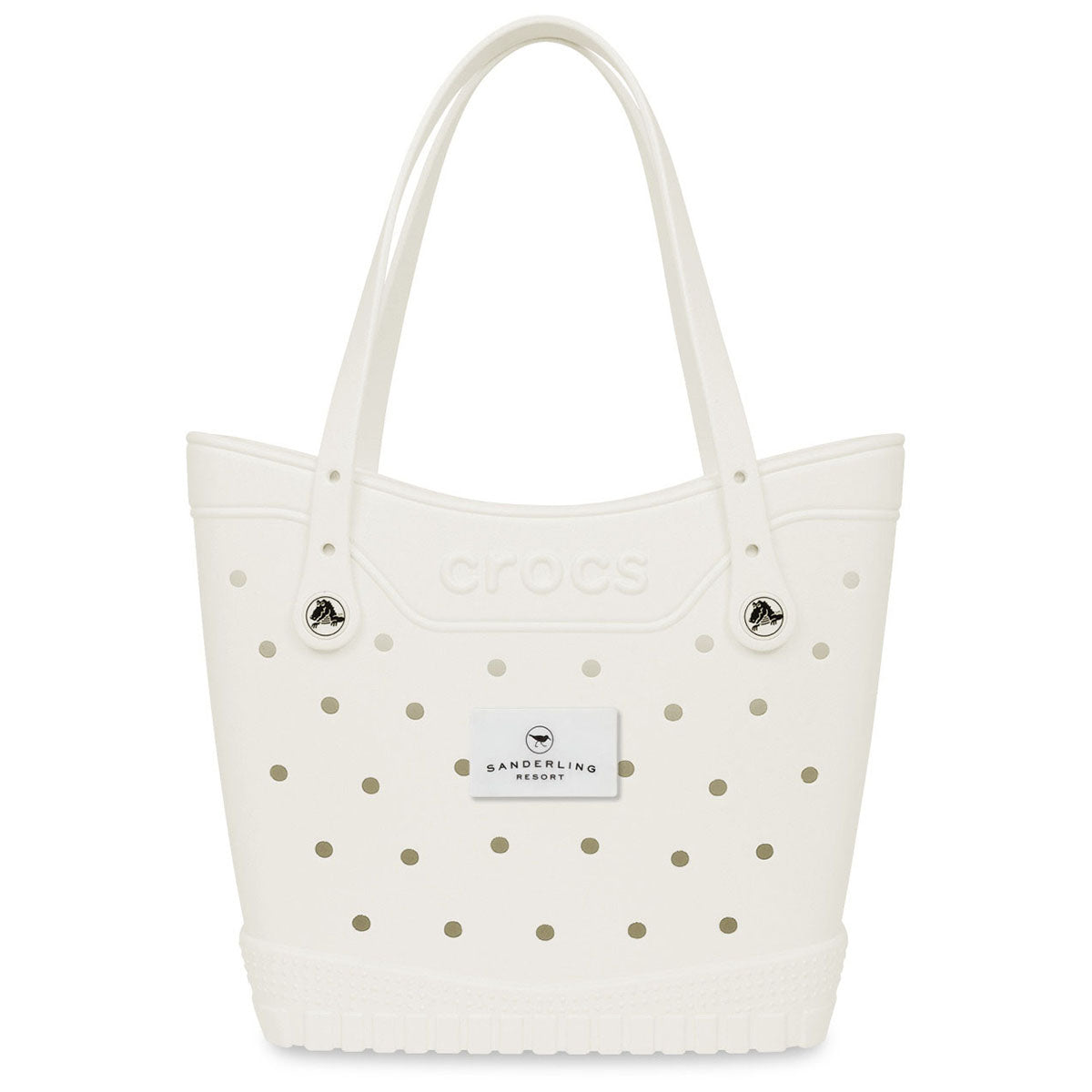 Crocs White Classic Medium Tote