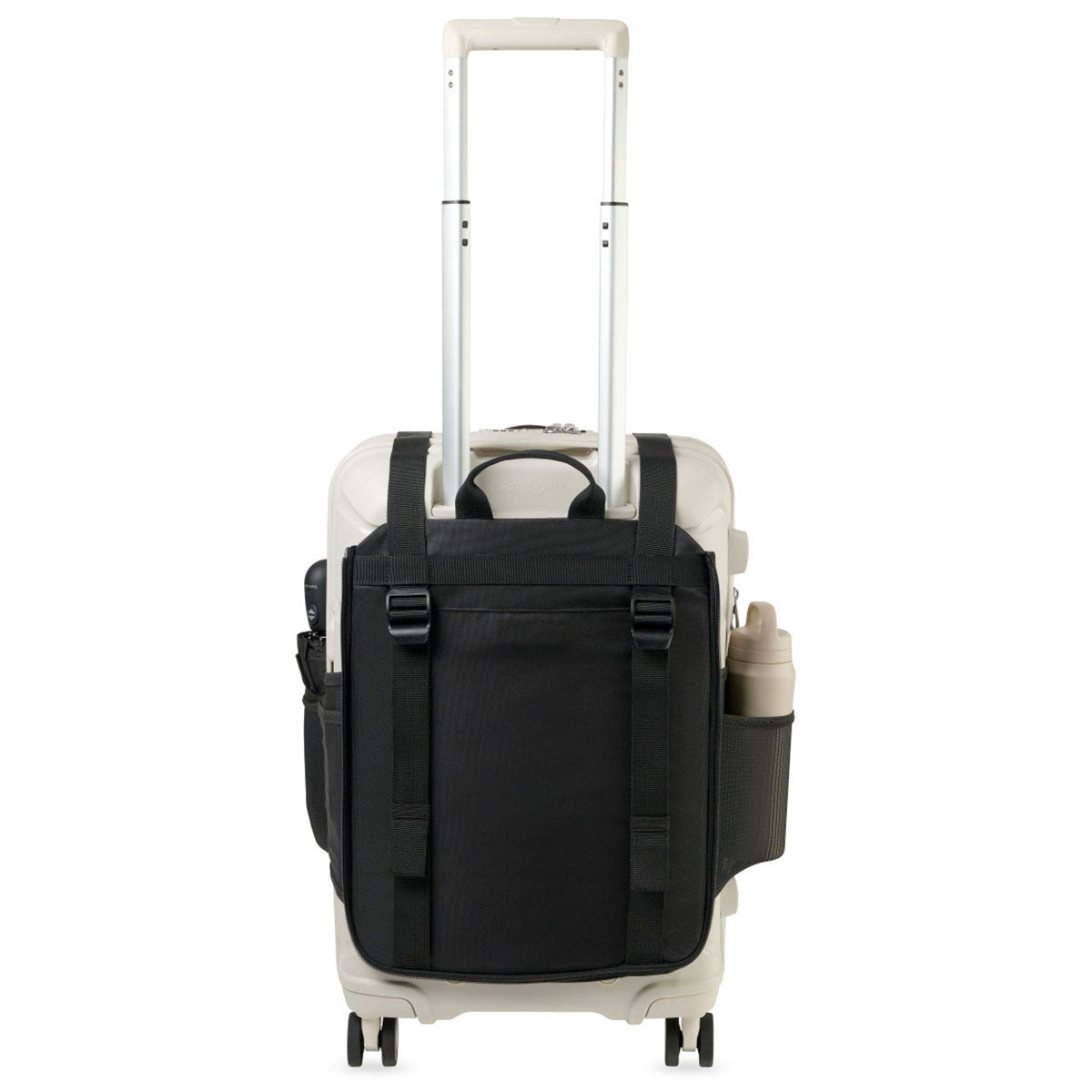 Samsonite Stone Grey Outline Pro Carry-On and Convertible Backpack Set