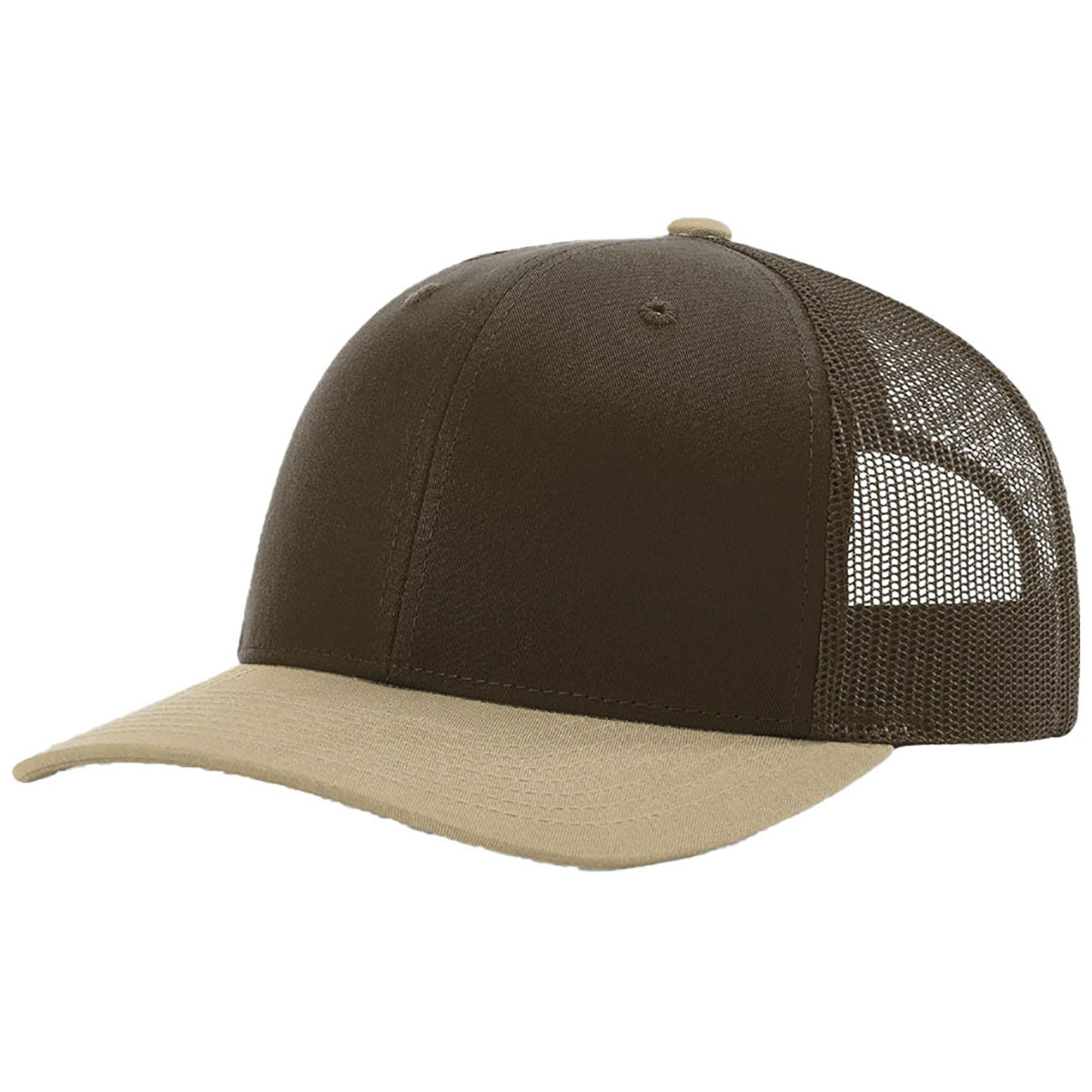Richardson Brown/Brown/Khaki Trucker Cap