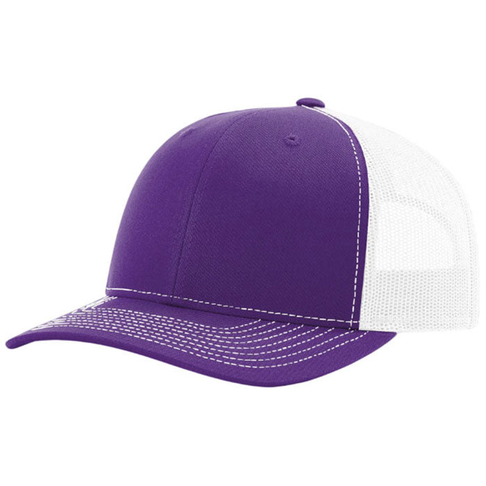 Richardson Purple/White Trucker Cap