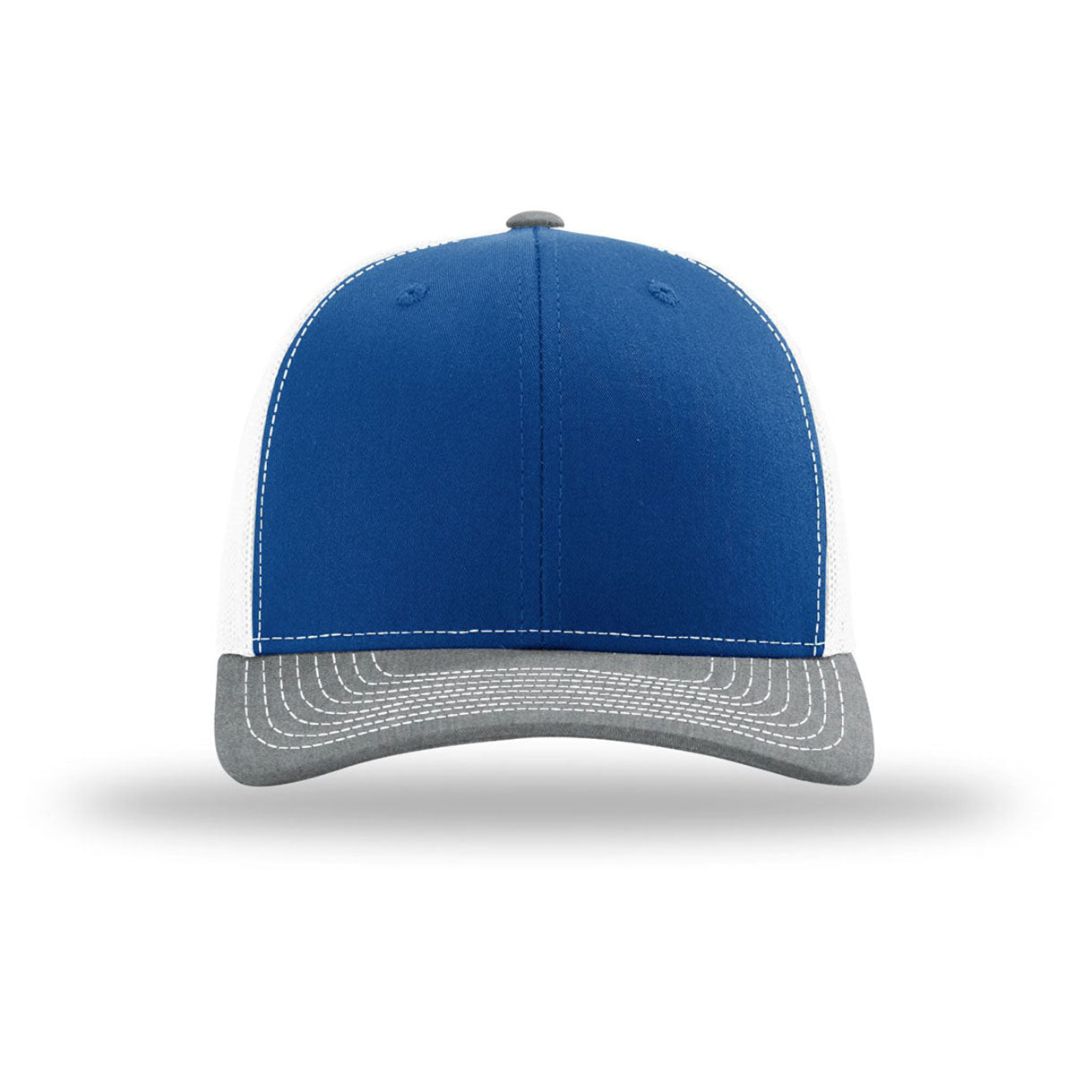 Richardson Royal/White/Heather Grey Trucker Cap
