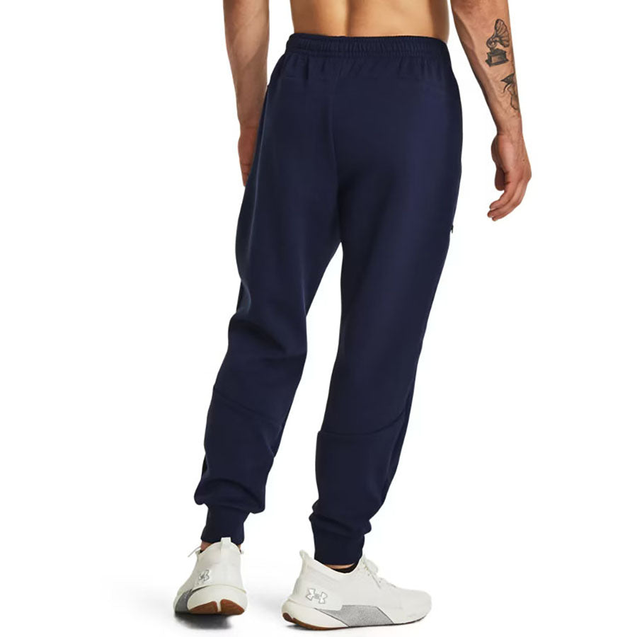 Under Armour Men's Midnight Navy/Black Unstoppable Fleece Joggers