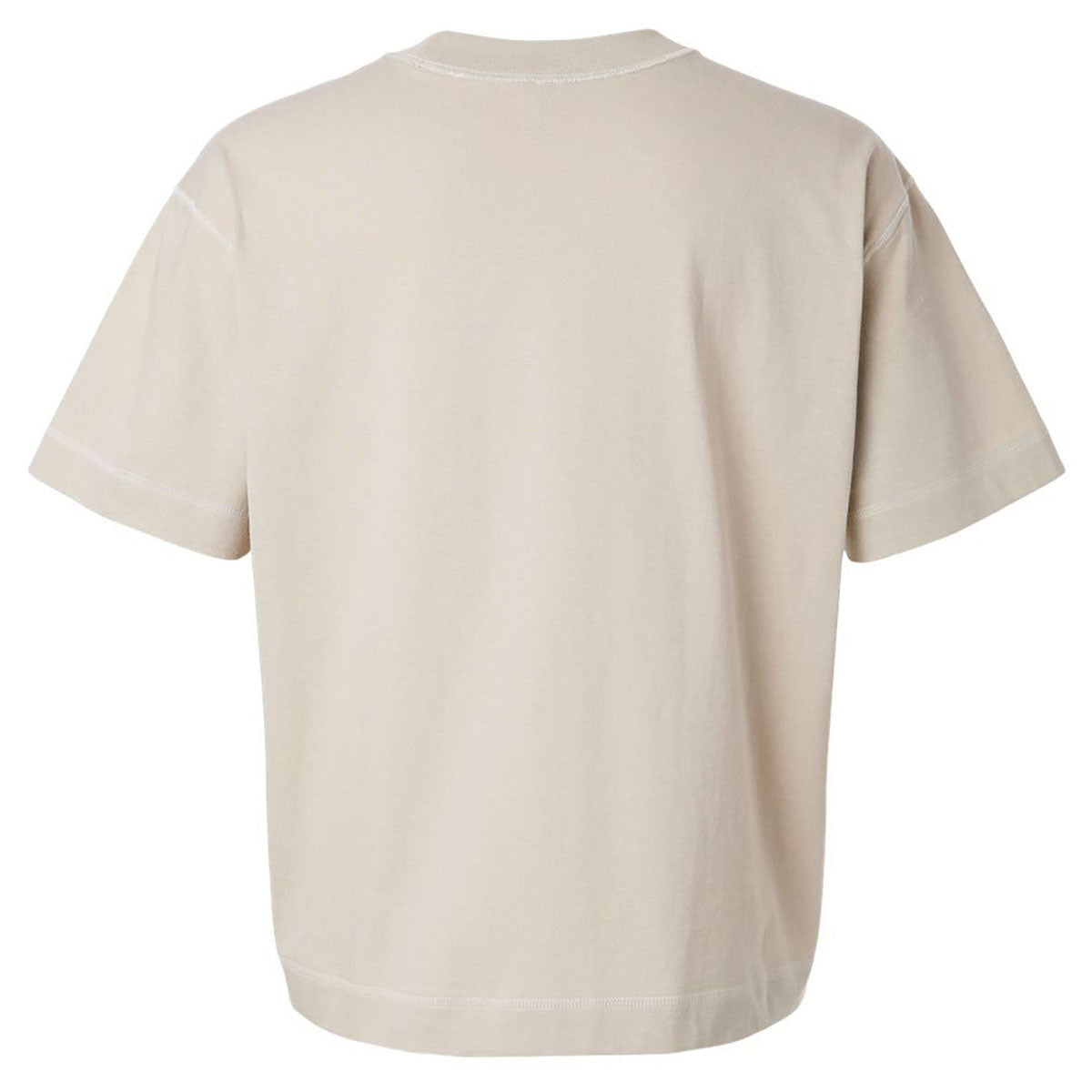 American Apparel Unisex Bone Heavyweight Cotton Mid-Length Tee