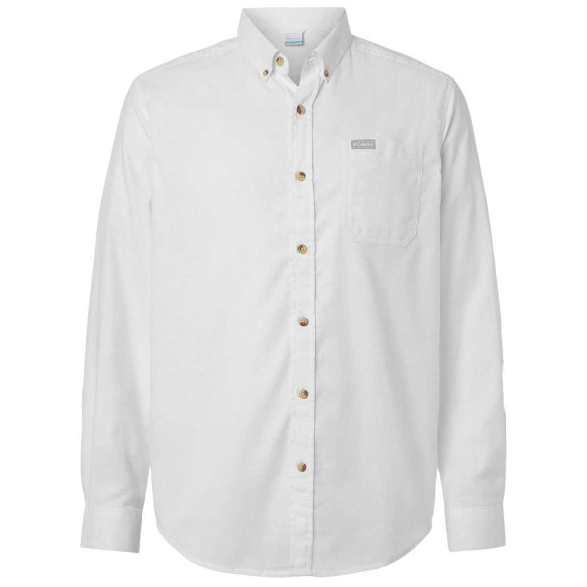 Columbia Men's White Oxford Rapid Rivers II Shirt