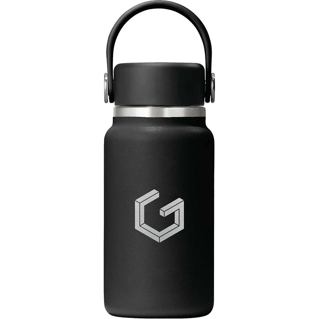Hydro Flask Black Micro Hydro Bottle 200ml