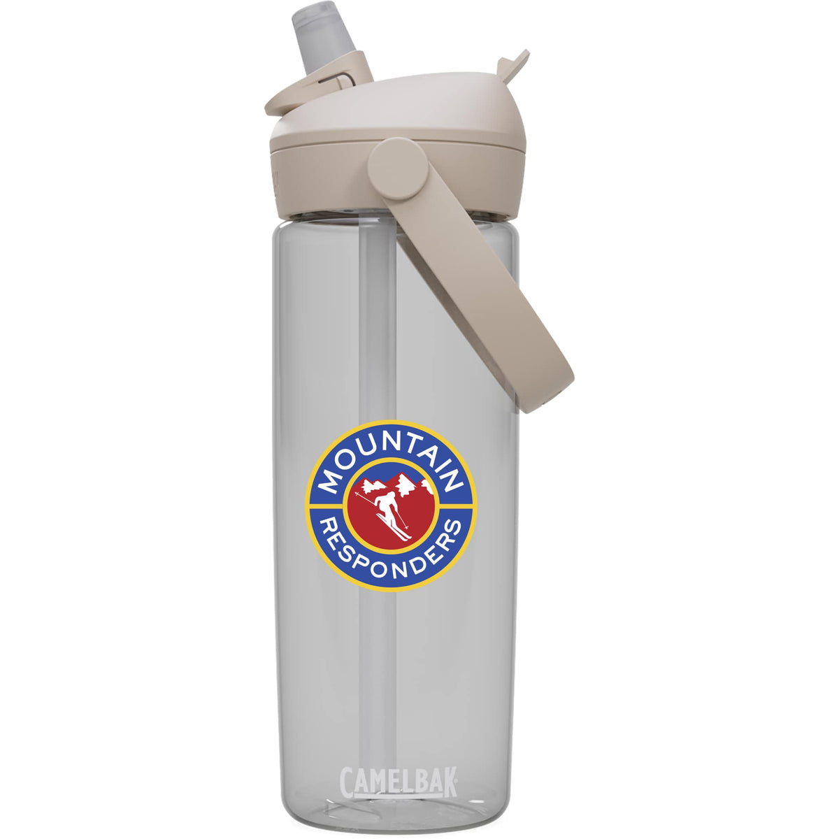 CamelBak Clear Thrive 20 oz Flip Straw Bottle with Tritan Renew