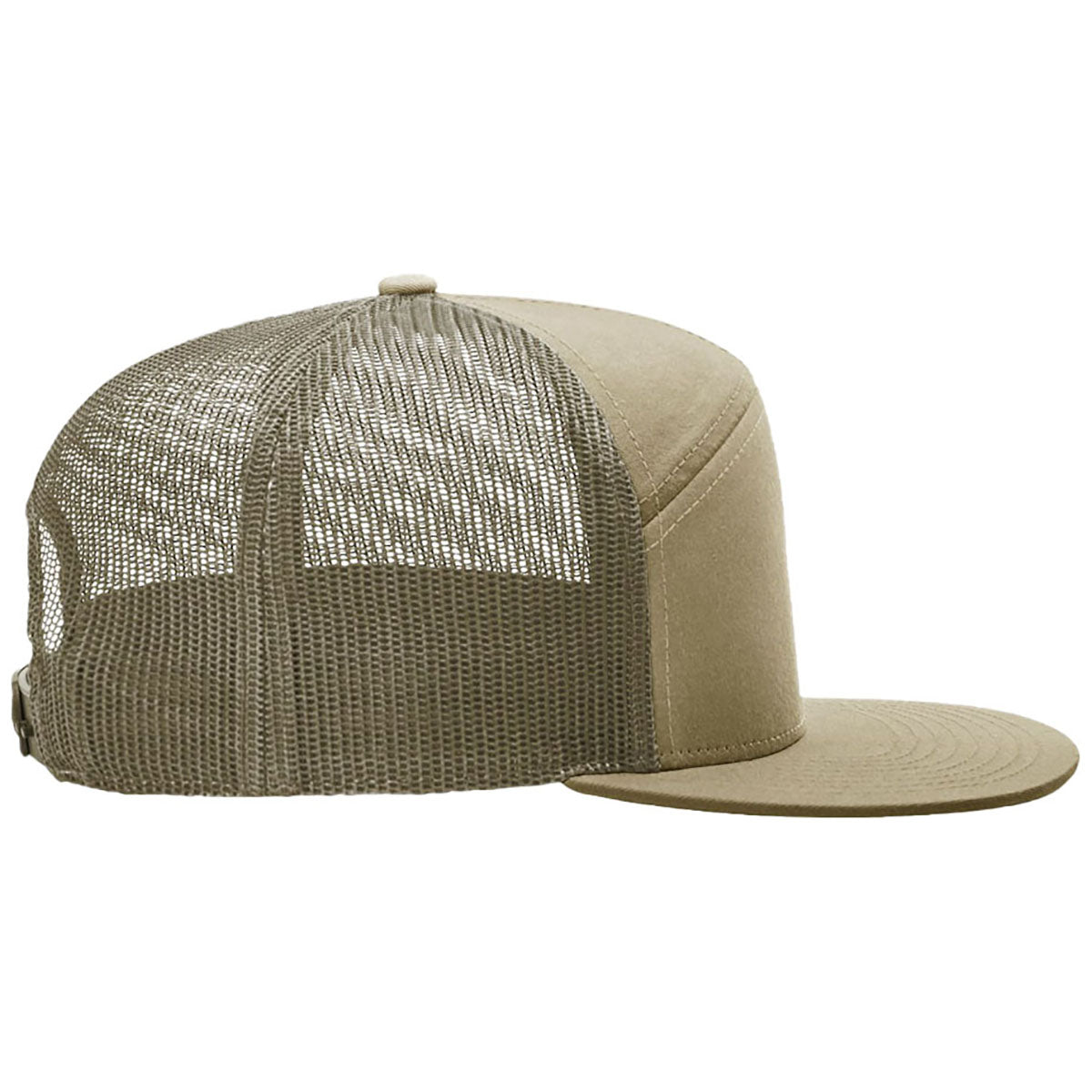 Richardson Pale Khaki/Loden 7-Panel Trucker