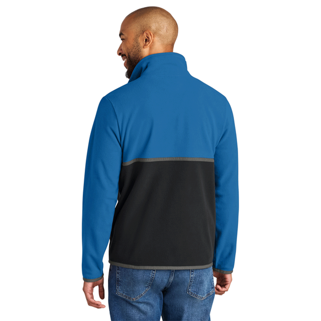 Cotopaxi Men's Atlantic/Black Amado 1/2-Zip Fleece