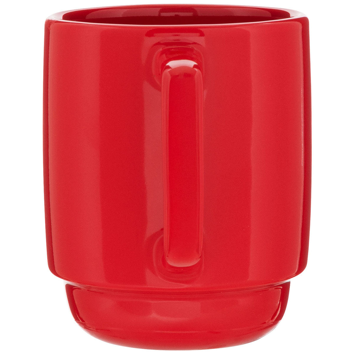 ETS Express Red Olly 16oz Stackable Ceramic Mug
