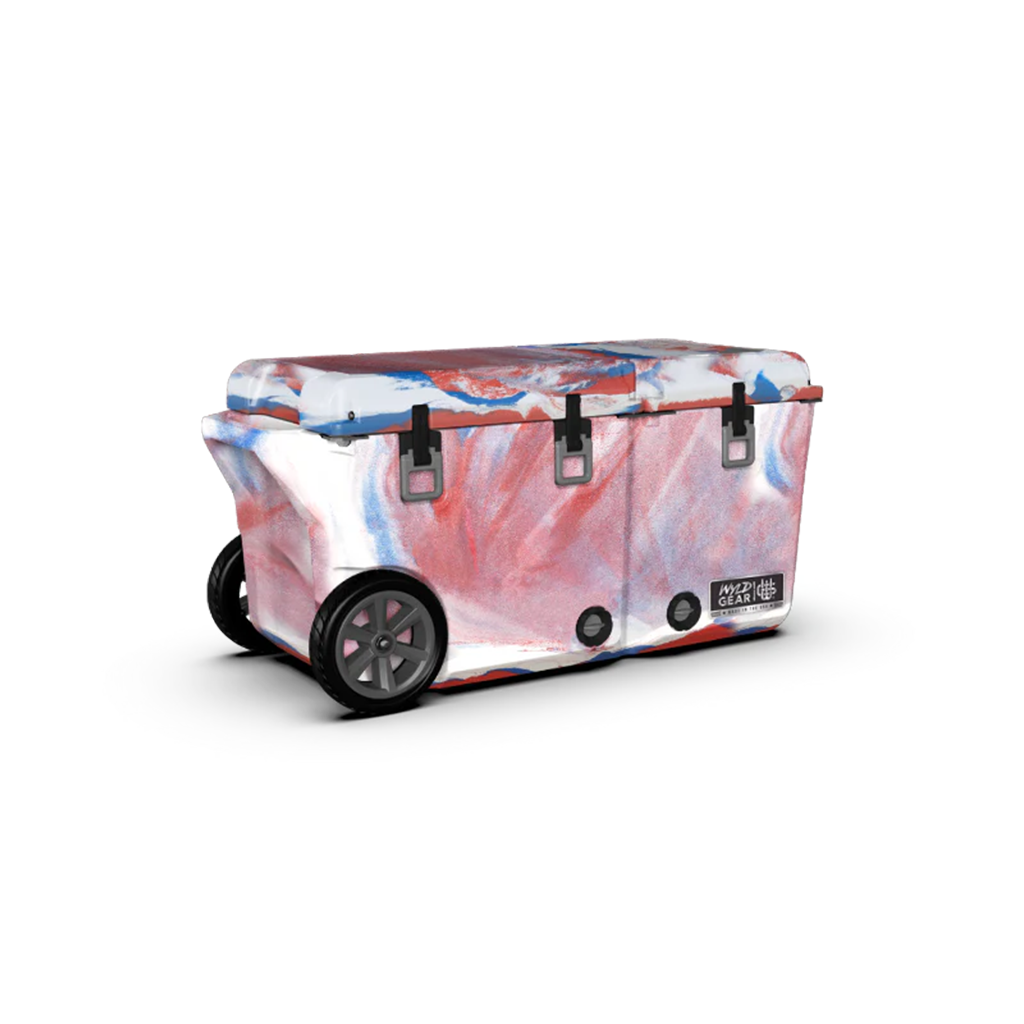 Wyld Gear Red/White/Blue Freedom Series 65QT Divided Cooler