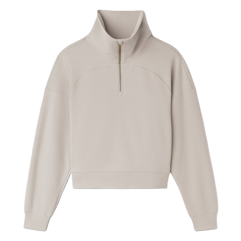 Rhone Women's Sand DreamGlow 1/2 Zip