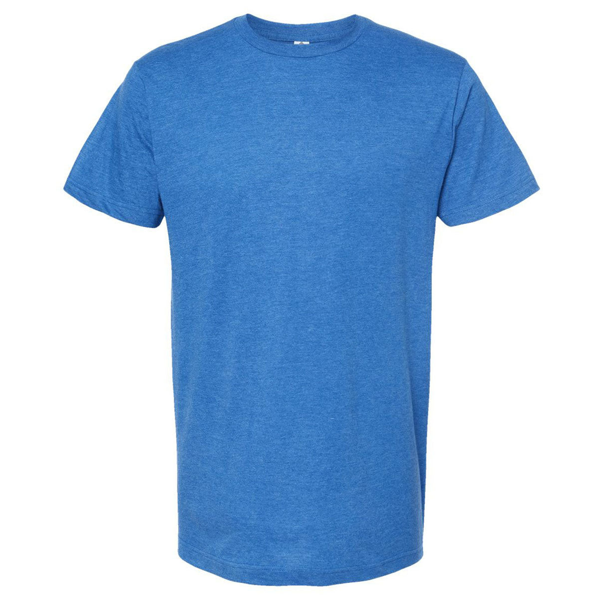 Tultex Unisex Heather Turquoise Fine Jersey T-Shirt