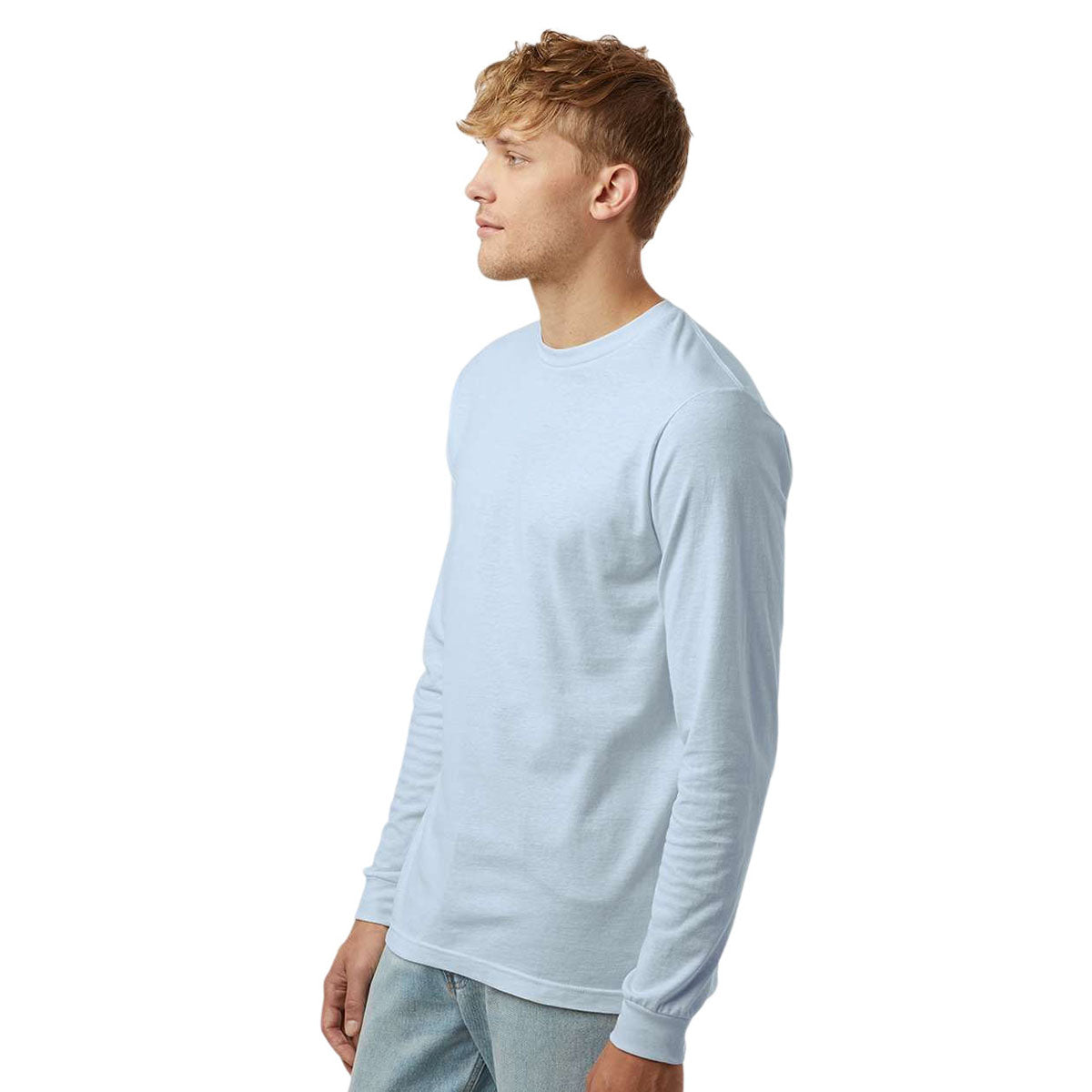 Tultex Unisex Baby Blue Fine Jersey Long Sleeve T-Shirt