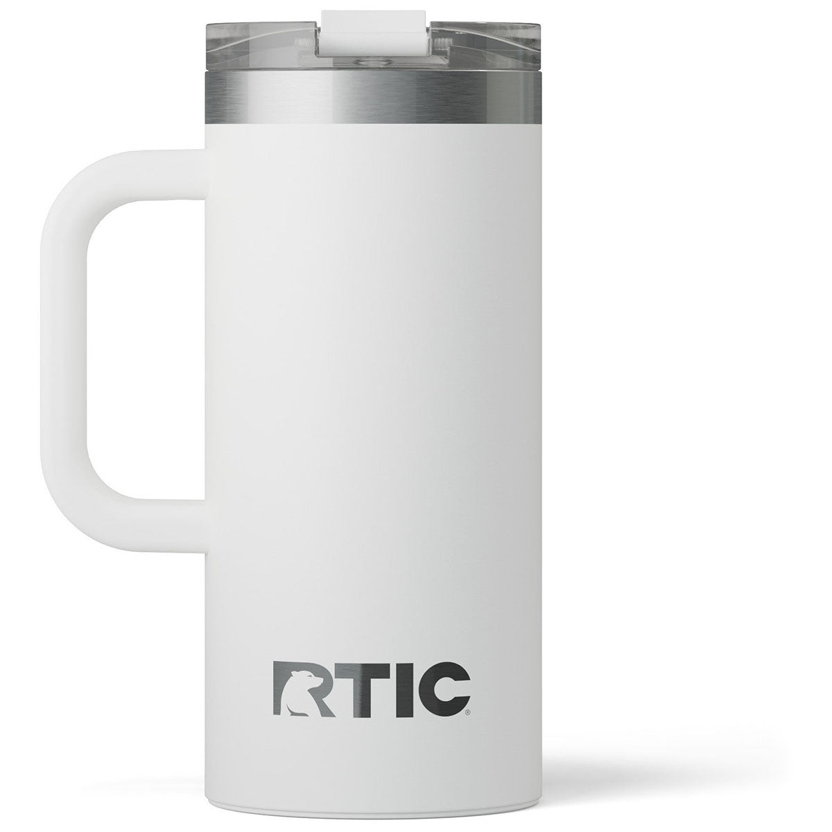 RTIC White 16oz Road Trip Travel Mug