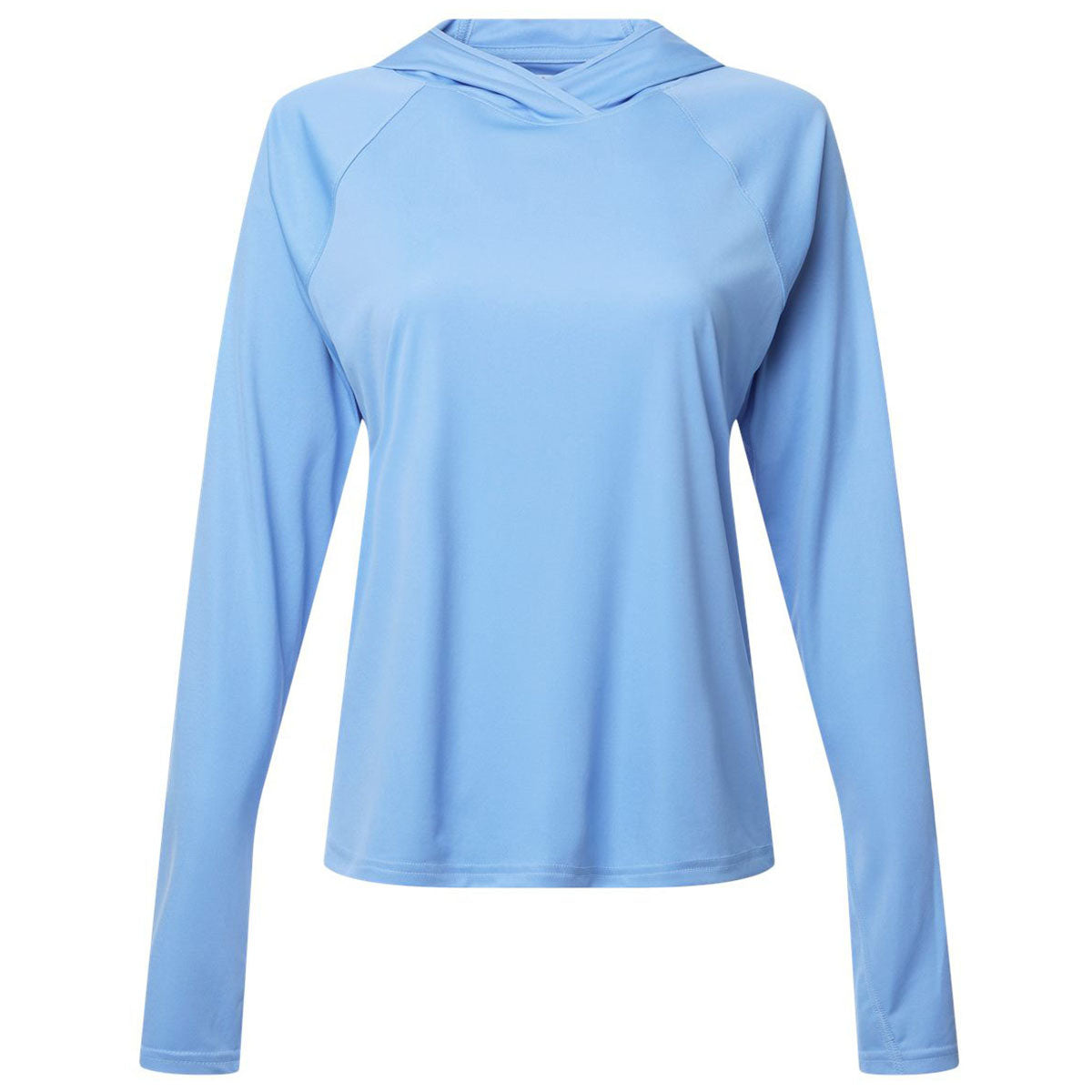 Columbia Women's White Cap/White PFG Tidal Tee Hooded Long Sleeve