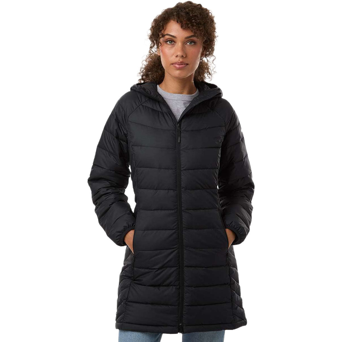 Columbia Women's Black Powder Lite II Mid Jacket