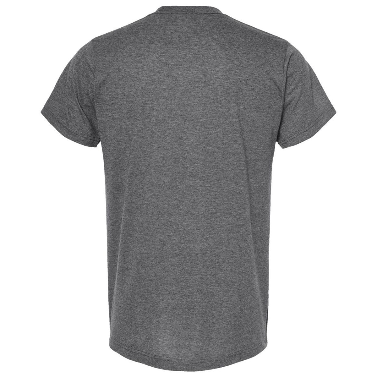Tultex Unisex Heather Charcoal Poly-Rich T-Shirt