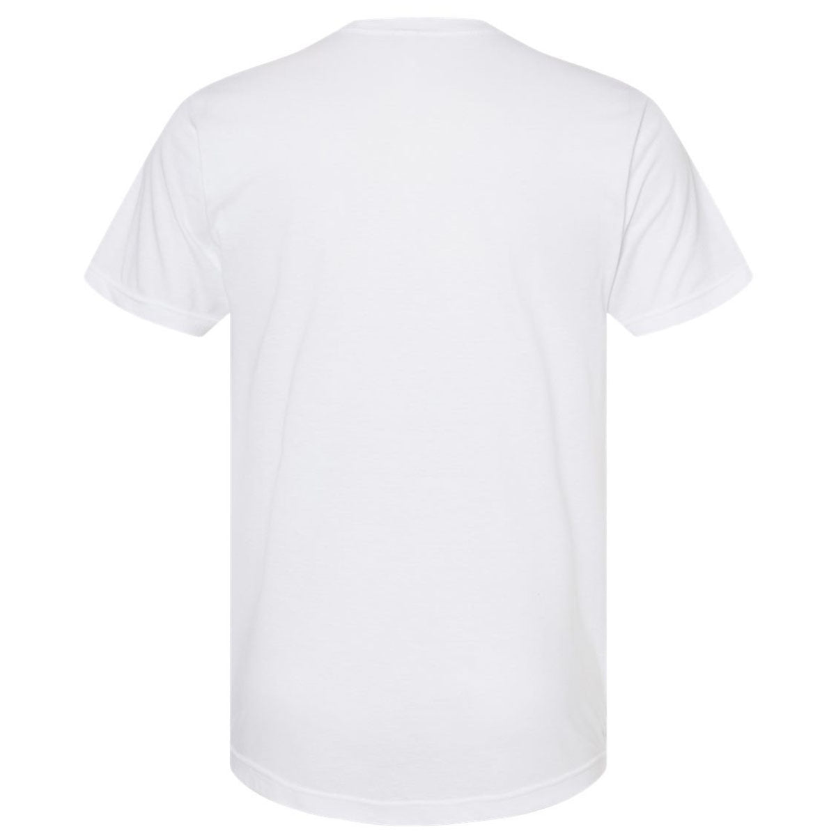 Tultex Unisex White Poly-Rich T-Shirt