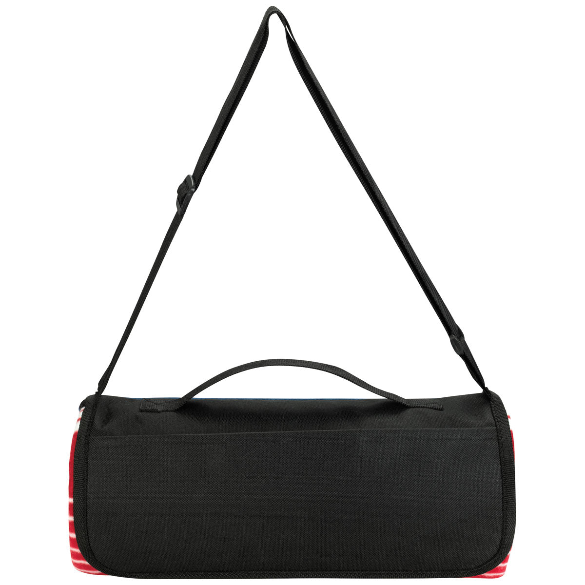 48-Hour BIC Red Shoulder Strap Picnic Blanket