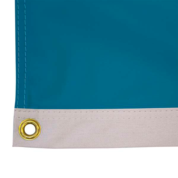Showdown Displays White 5' x 8' Polyester Flag Double-Sided