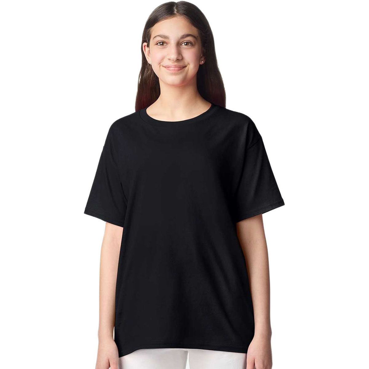 Gildan Youth Black Light Cotton T-Shirt