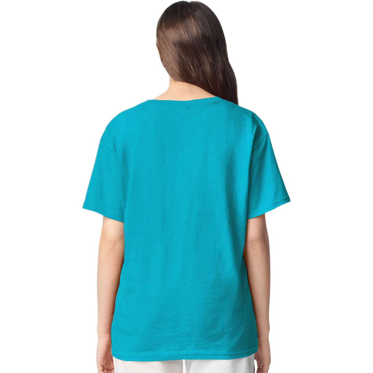 Gildan Youth Tropical Blue Light Cotton T-Shirt