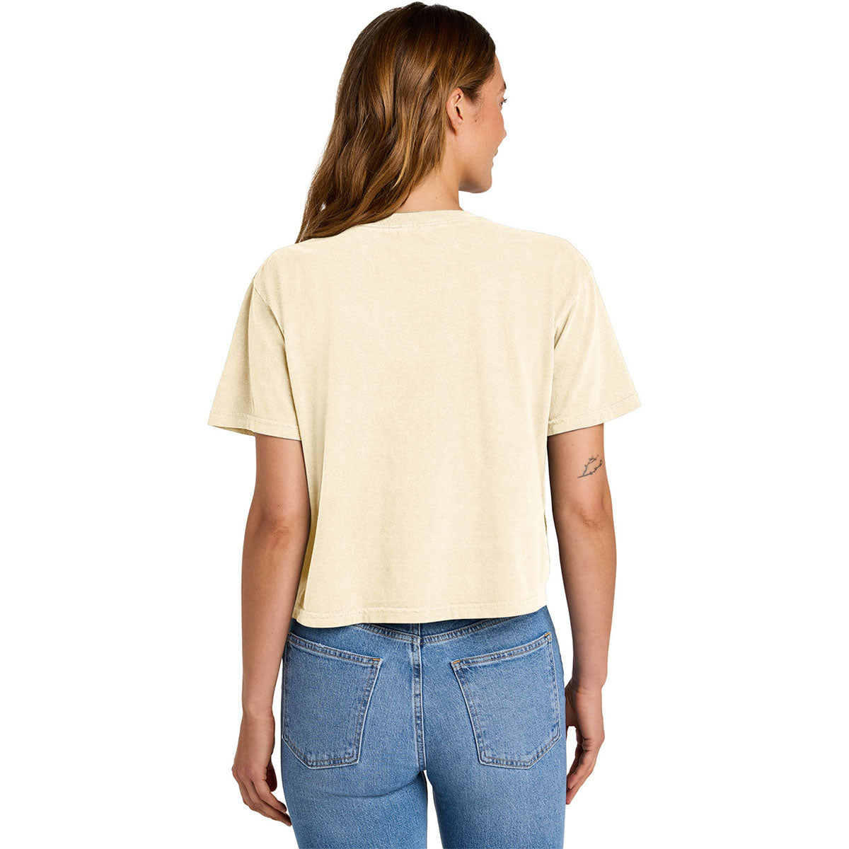 Comfort Colors Women's Ivory Heavyweight Boxy Tee