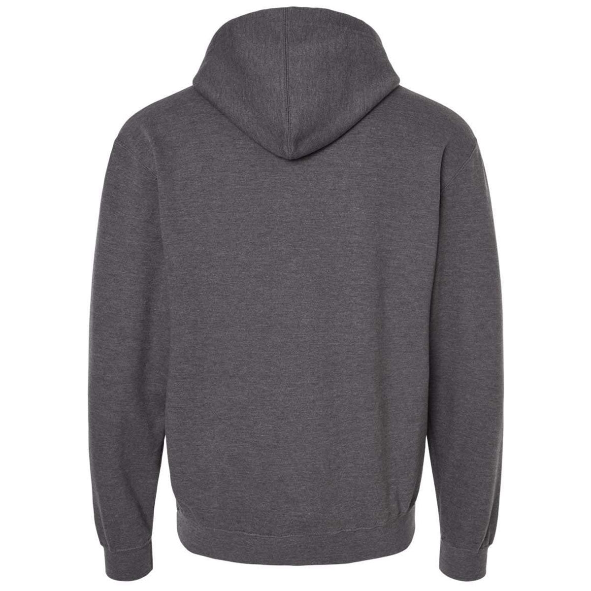 Tultex Unisex Heather Charcoal Fleece Hooded Sweatshirt