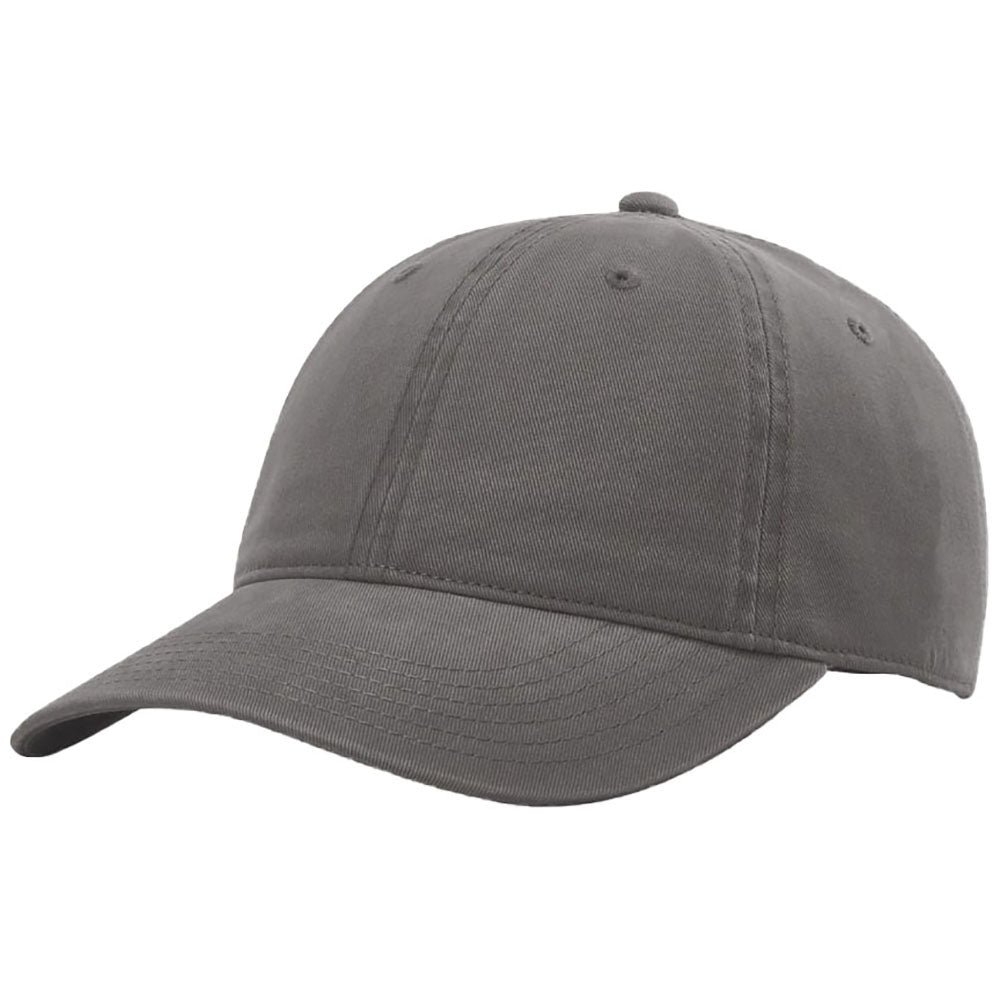 Richardson Charcoal Peached Cotton Twill
