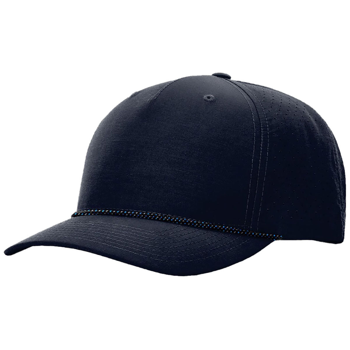 Richardson Navy/Midnight Navy Grey Blue Laser Perf Performance Rope Cap