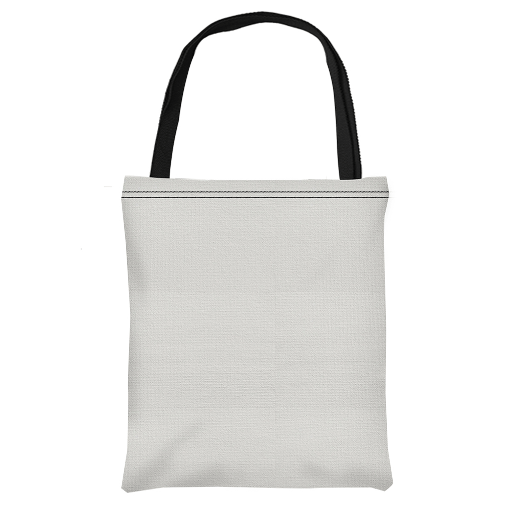 Hit White 14" W x 16" H Canvas Bag