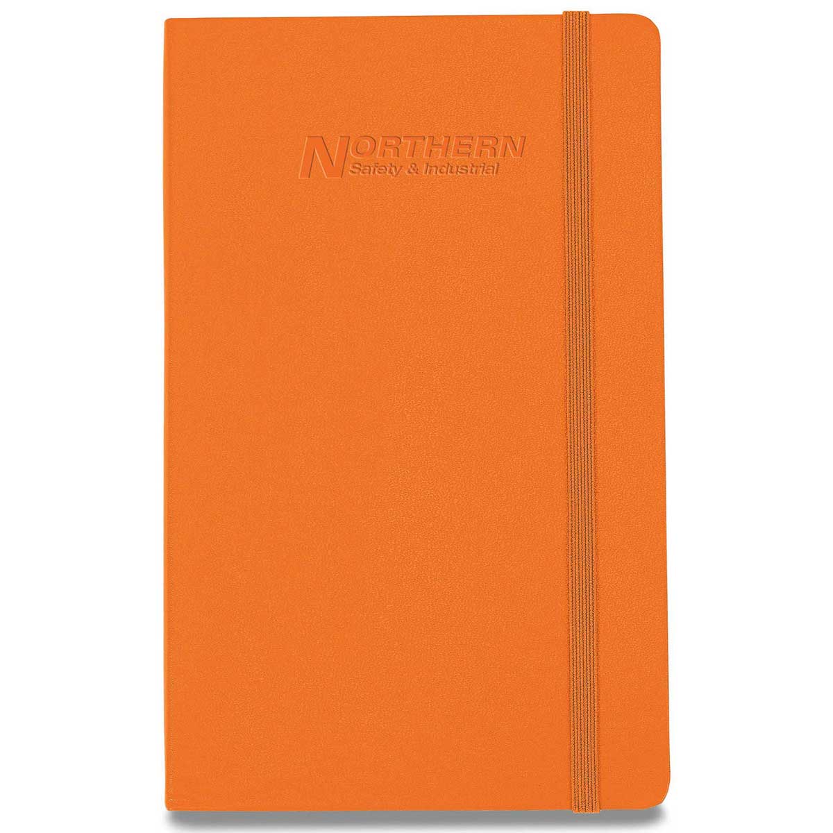 48-Hour Moleskine True Orange Hard Cover Ruled Large Notebook (5" x 8.25")
