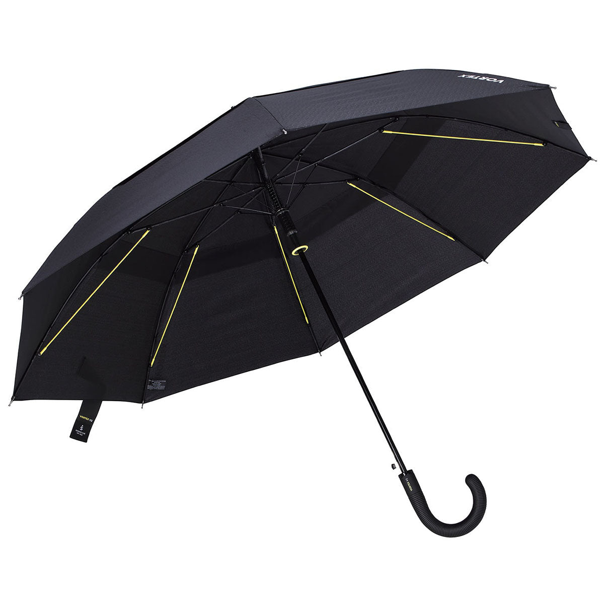Shed Rain Black Vortex V2 50" Vented Auto-Open Stick Umbrella
