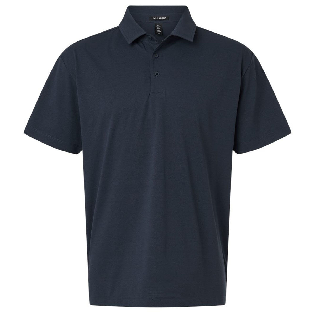AllPro Men's Navy Pro-Flex Sorona Polo