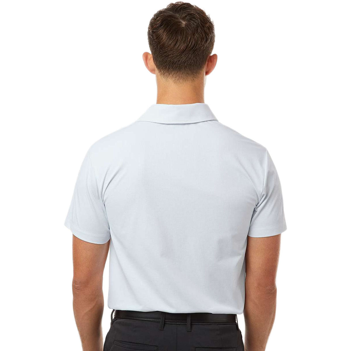 AllPro Men's White Pro-Flex Sorona Polo