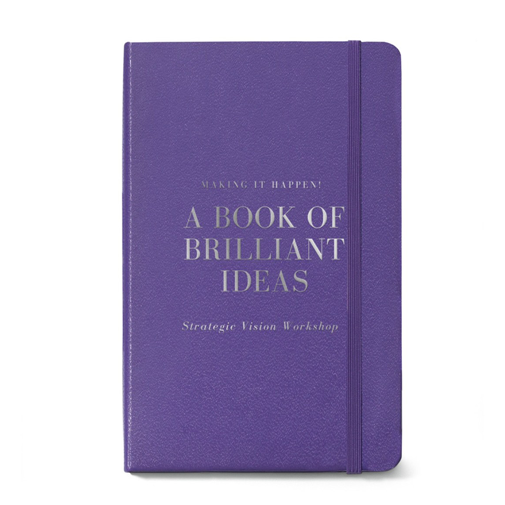 Moleskine Brilliant Violet Hard Cover Ruled Large Notebook (5" x 8.25")