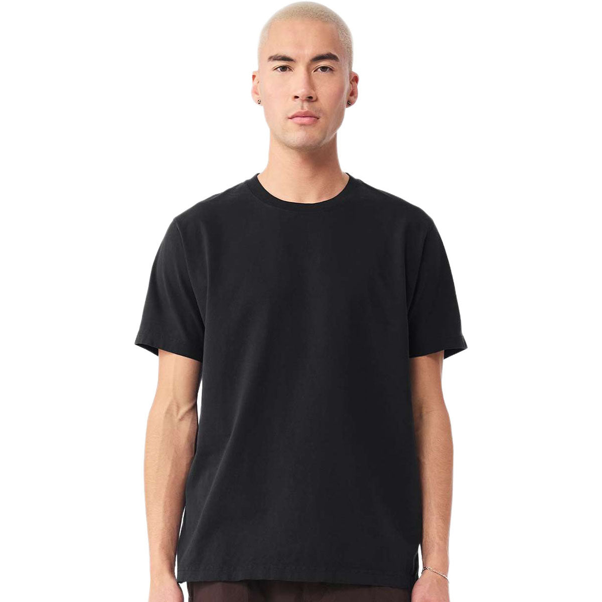 Bella + Canvas Unisex Black Heavyweight Garment-Dyed Tee