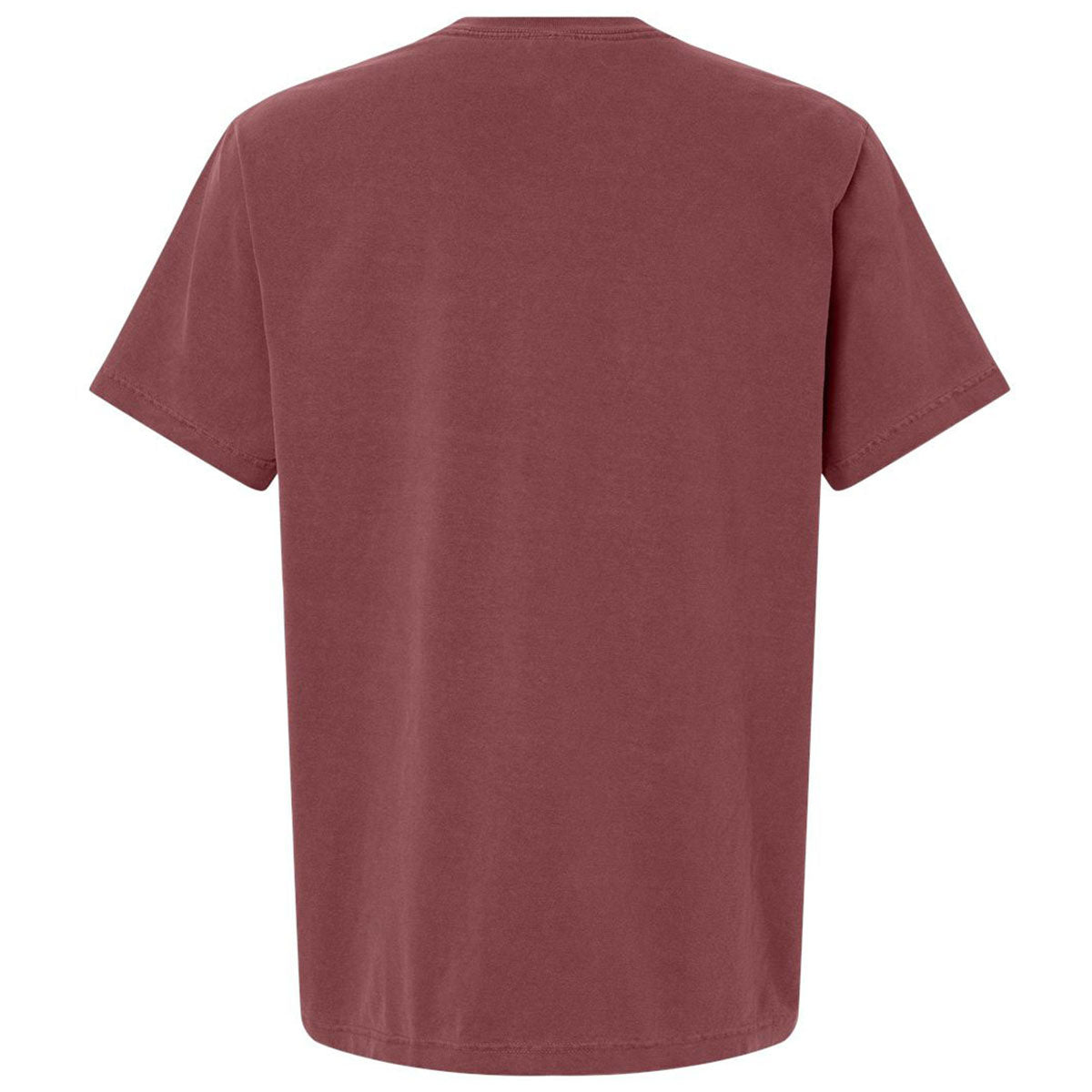 Bella + Canvas Unisex Washed Maroon Heavyweight Garment-Dyed Tee