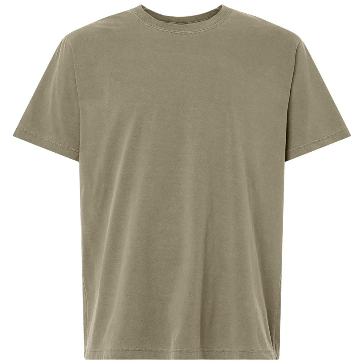Bella + Canvas Unisex Washed Olive Heavyweight Garment-Dyed Tee