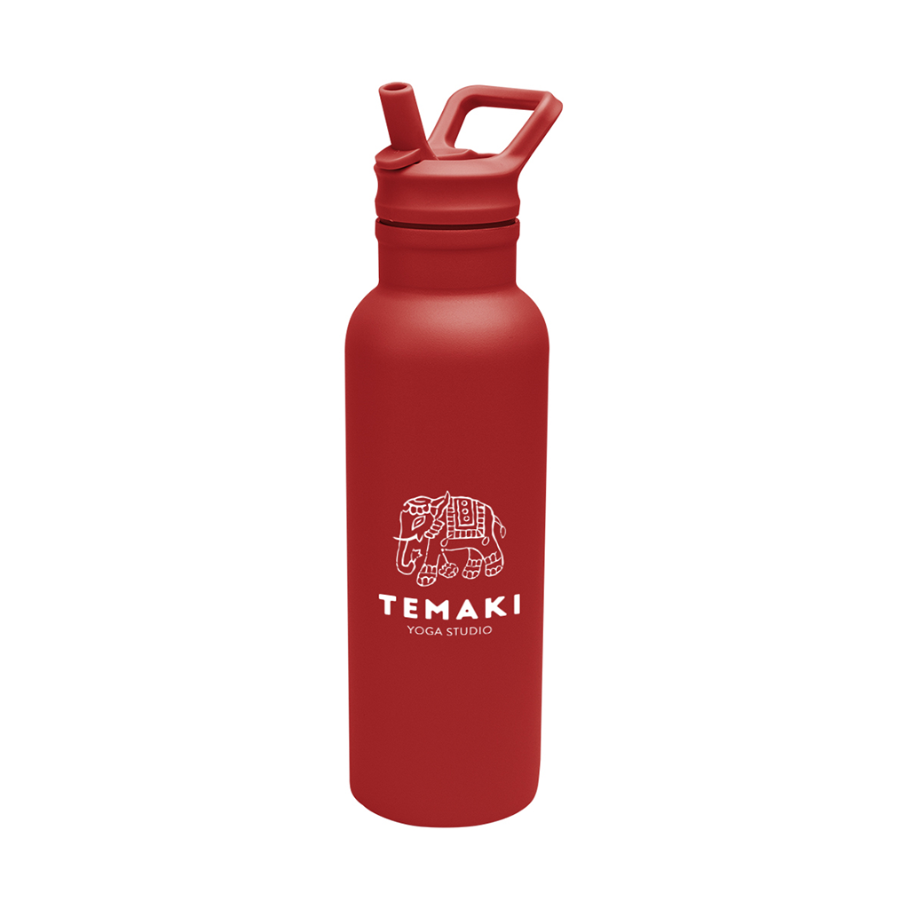 Hit Red 17 Oz. Hailey Recycled Stainless Steel Bottle