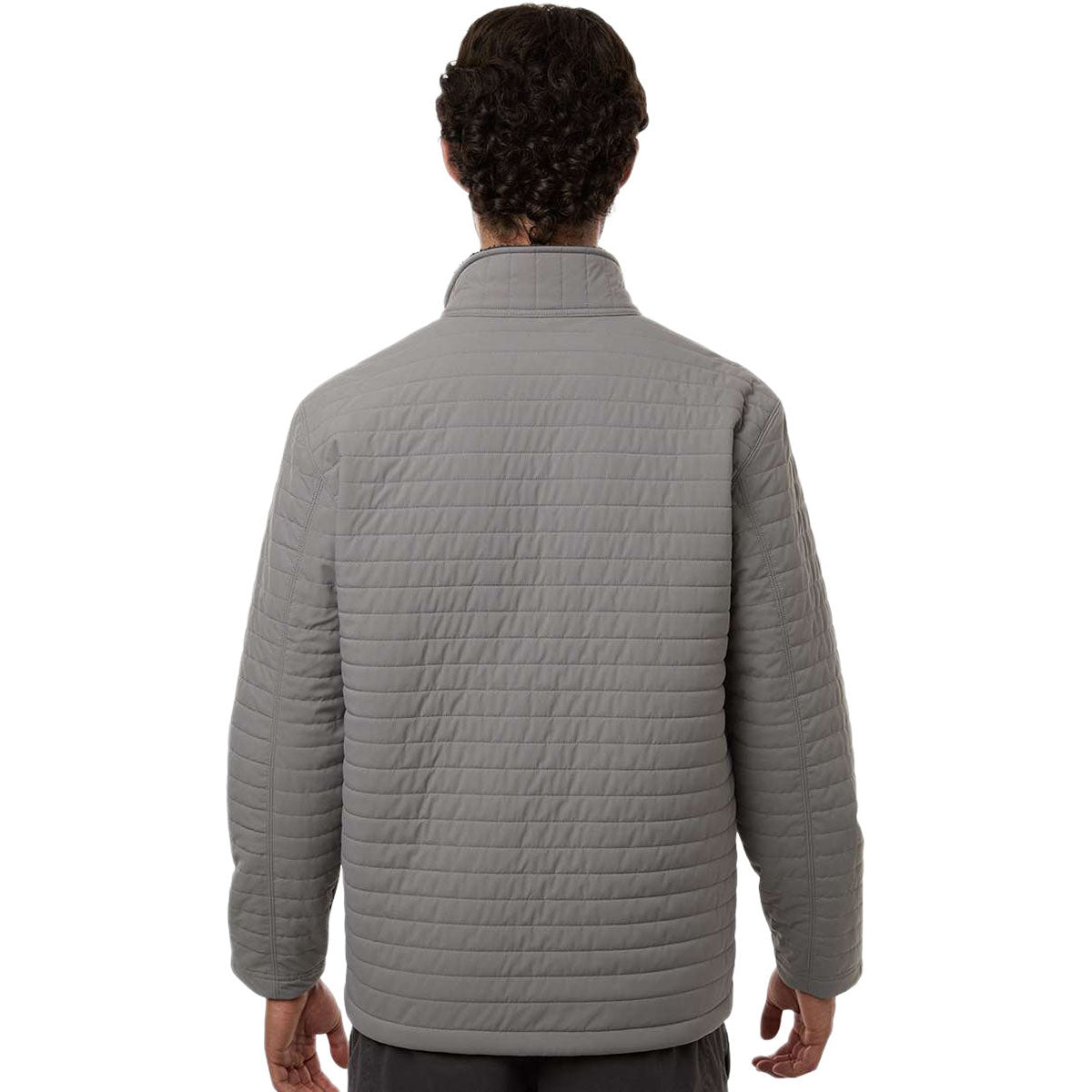Dri Duck Men's Grey Keystone Full-Zip Jacket