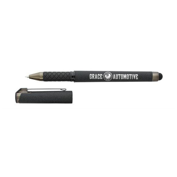 Good Value Black Cali Stylus Gunmetal Suede RABS Pen