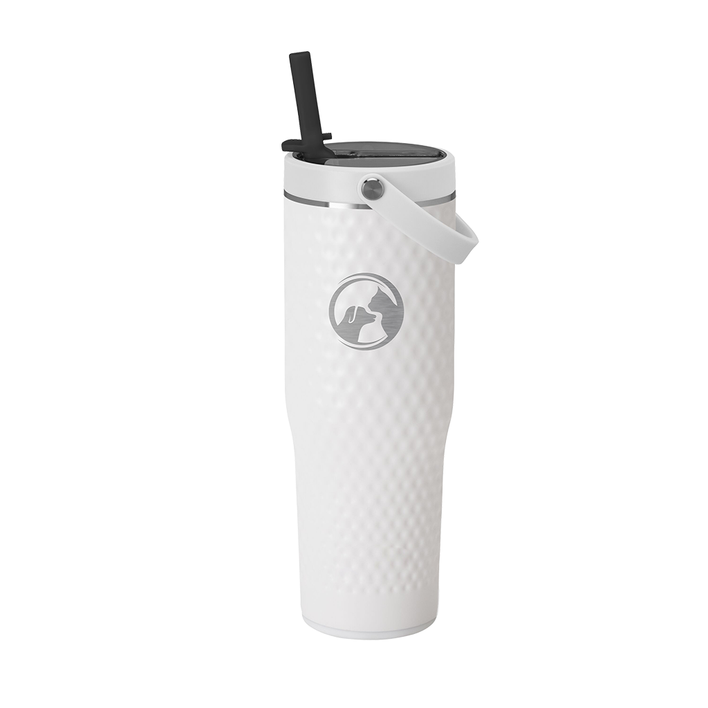 Swig Life White 30 oz Golf Ball To-Go Tumbler
