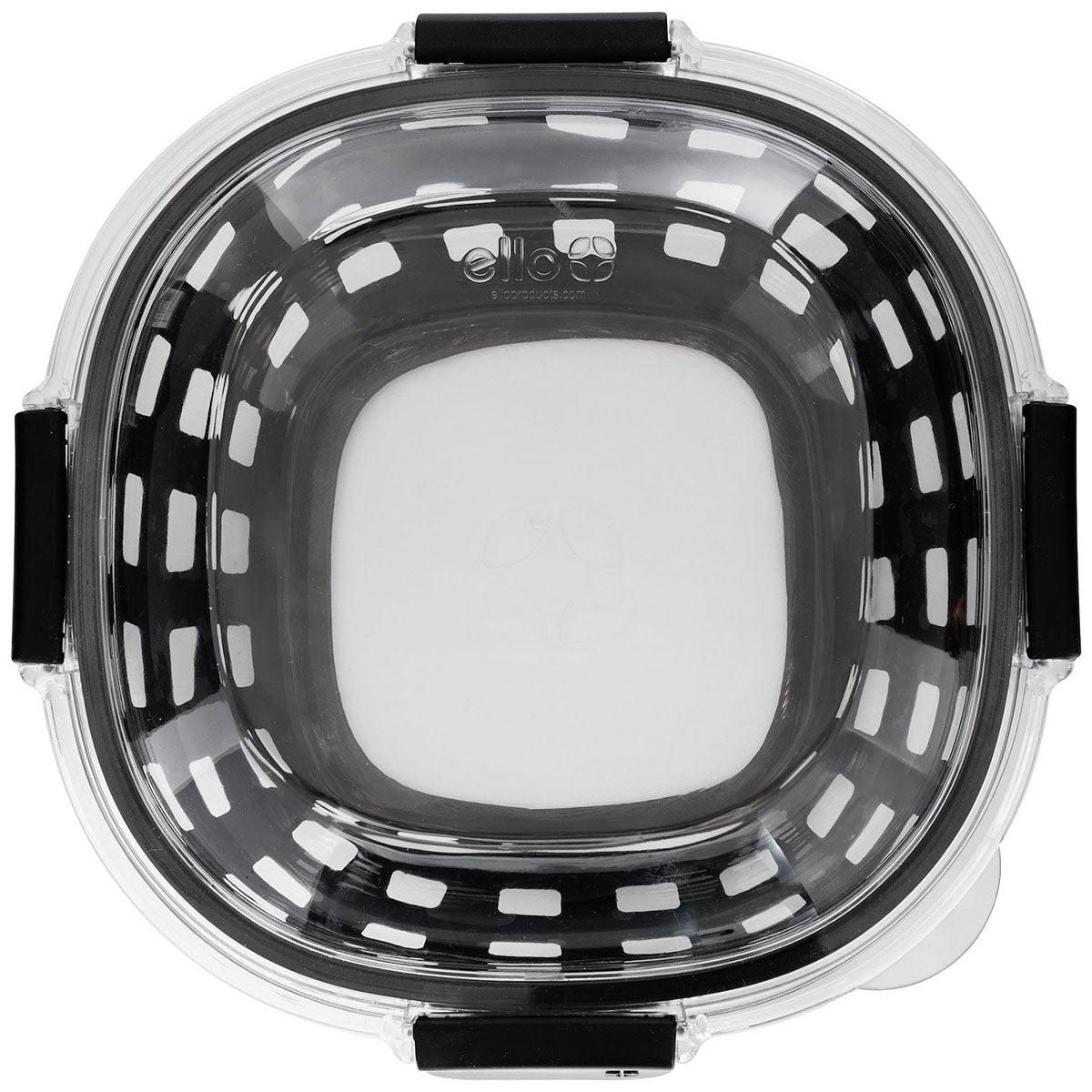 Ello Black Duraglass Lunch Bowl